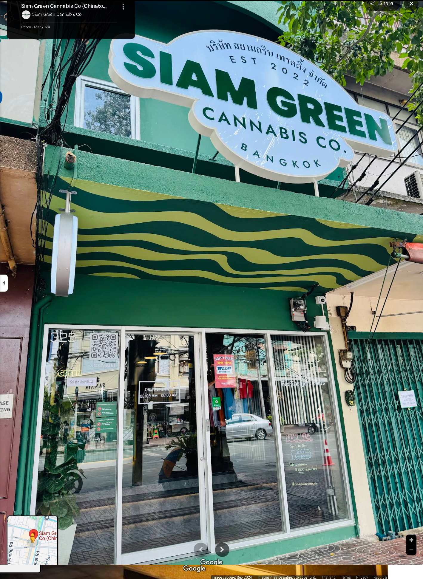 Siam Green Chinatown Cannabis Dispensary