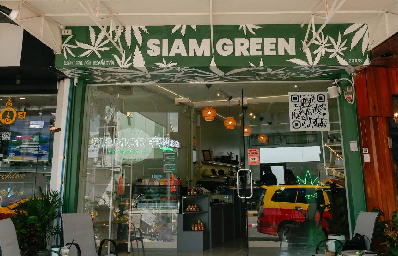 Siam Green, Koh Samui, Chaweng Cannabis Dispensary
