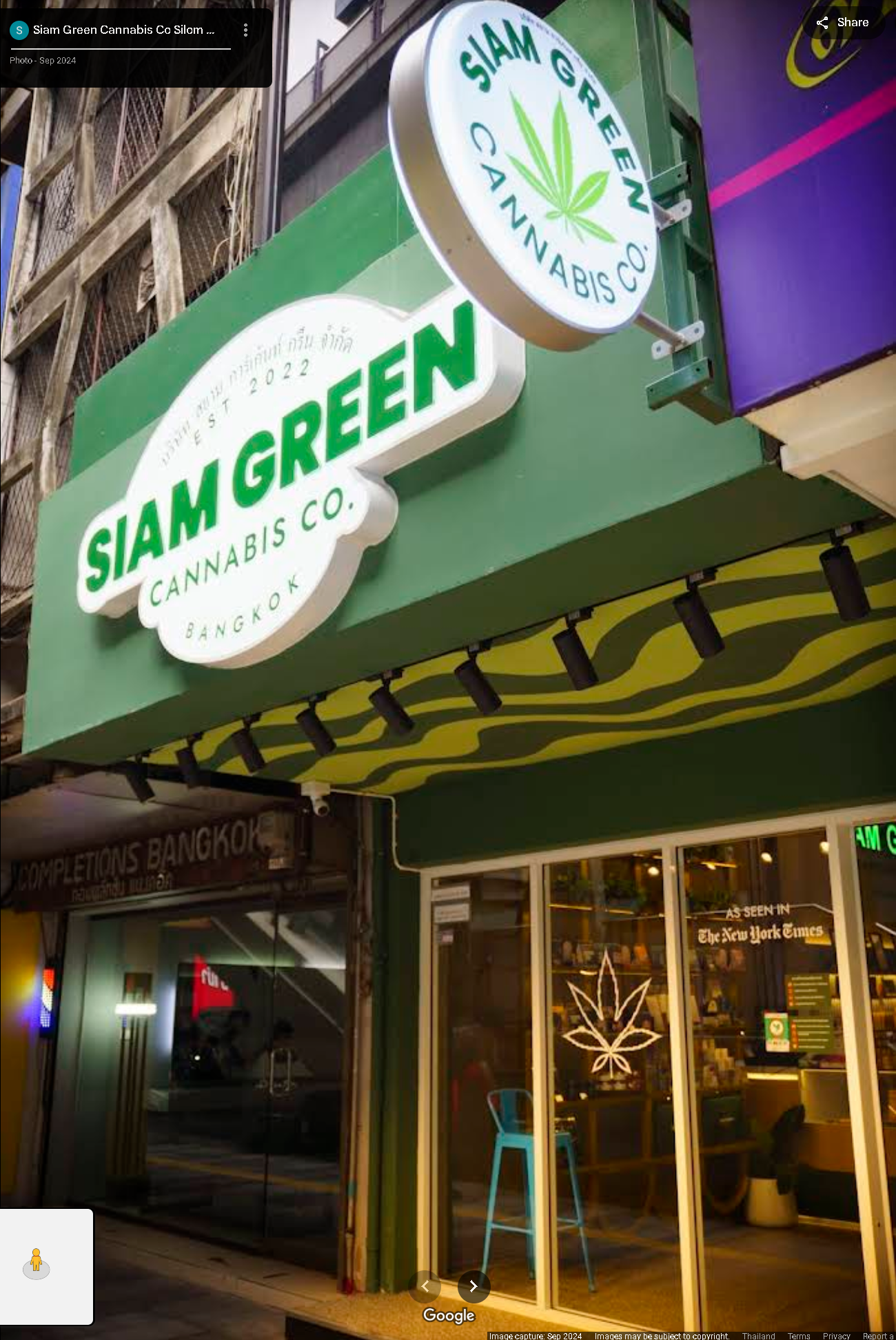 SiamGreen Sala Daeng, Silom Dispensary